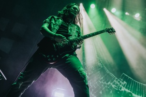 Halestorm performing in Vienna as the opening act for the Alter Bridge