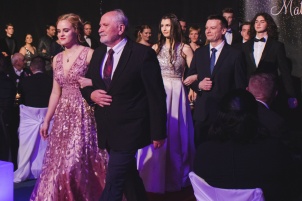 Prom dance from GFML high school in Ljutomer