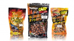 MZCB fishing store carp bait products photography.