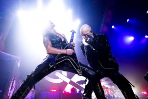 Judas Priest performing in Ljubljana, Slovenia at 50 Heavy years of Metal