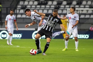 NS Mura won first qualifying round with 5:0 at home against KF Shkëndija at Mestni stadion Fazanerija in Murska Sobota, Slovenia.
