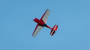 Pre-Hotairballoon championship took place in Murska Sobota with airplane stunt show on the first day.