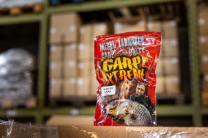 MZCB fishing store carp bait products photography.