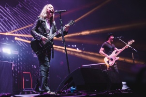 Halestorm performing in Vienna as the opening act for the Alter Bridge