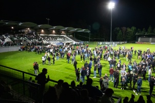 The Mura footballers wrote a football fairy tale. In the last round of the First League of Telekom Slovenije, they defeated Maribor 1 : 3 in Ljudski vrt and won the historic first title in the Slovenian national championship.